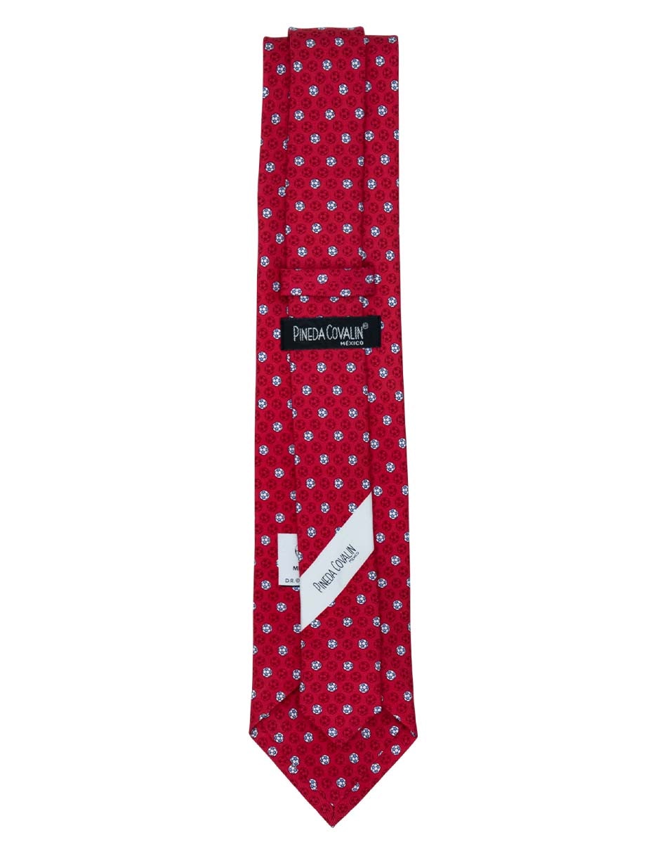 Corbata regular de seda estampada para hombre 2