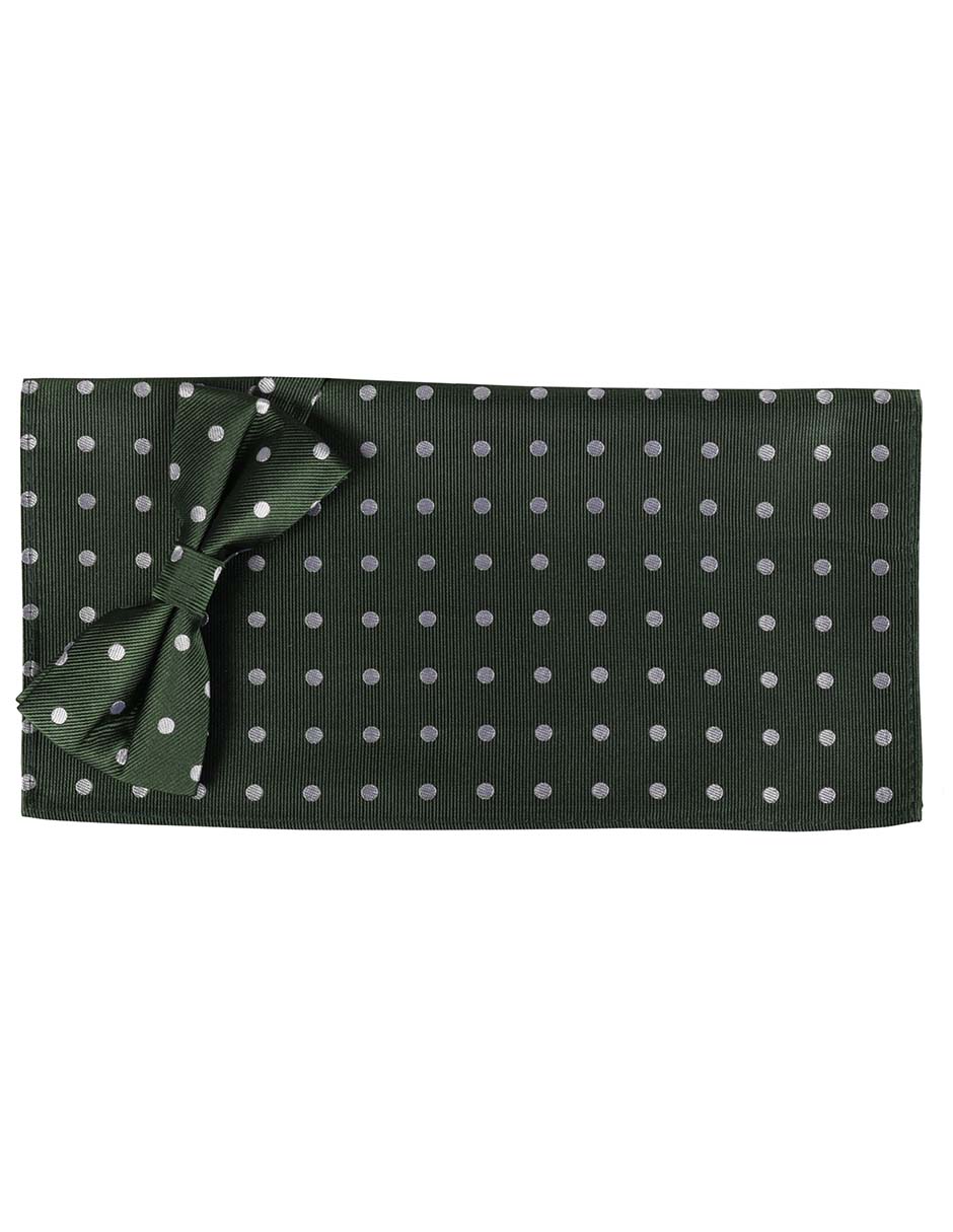 Set de moño y pañuelo JBE de seda