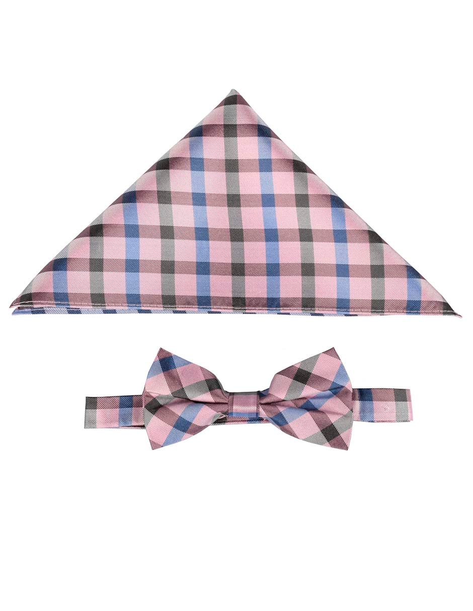 Set de moño y pañuelo JBE de seda