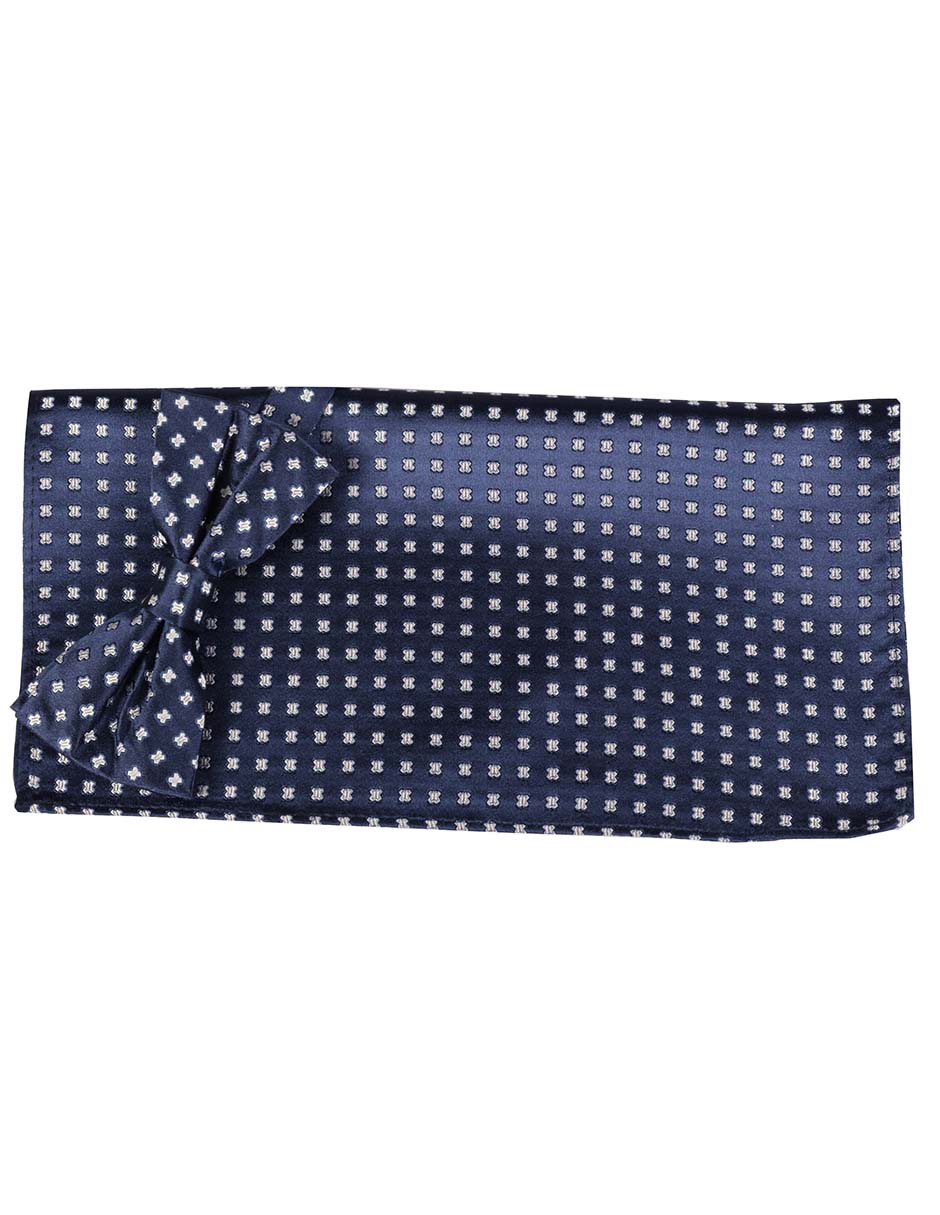 Set de moño y pañuelo JBE de seda