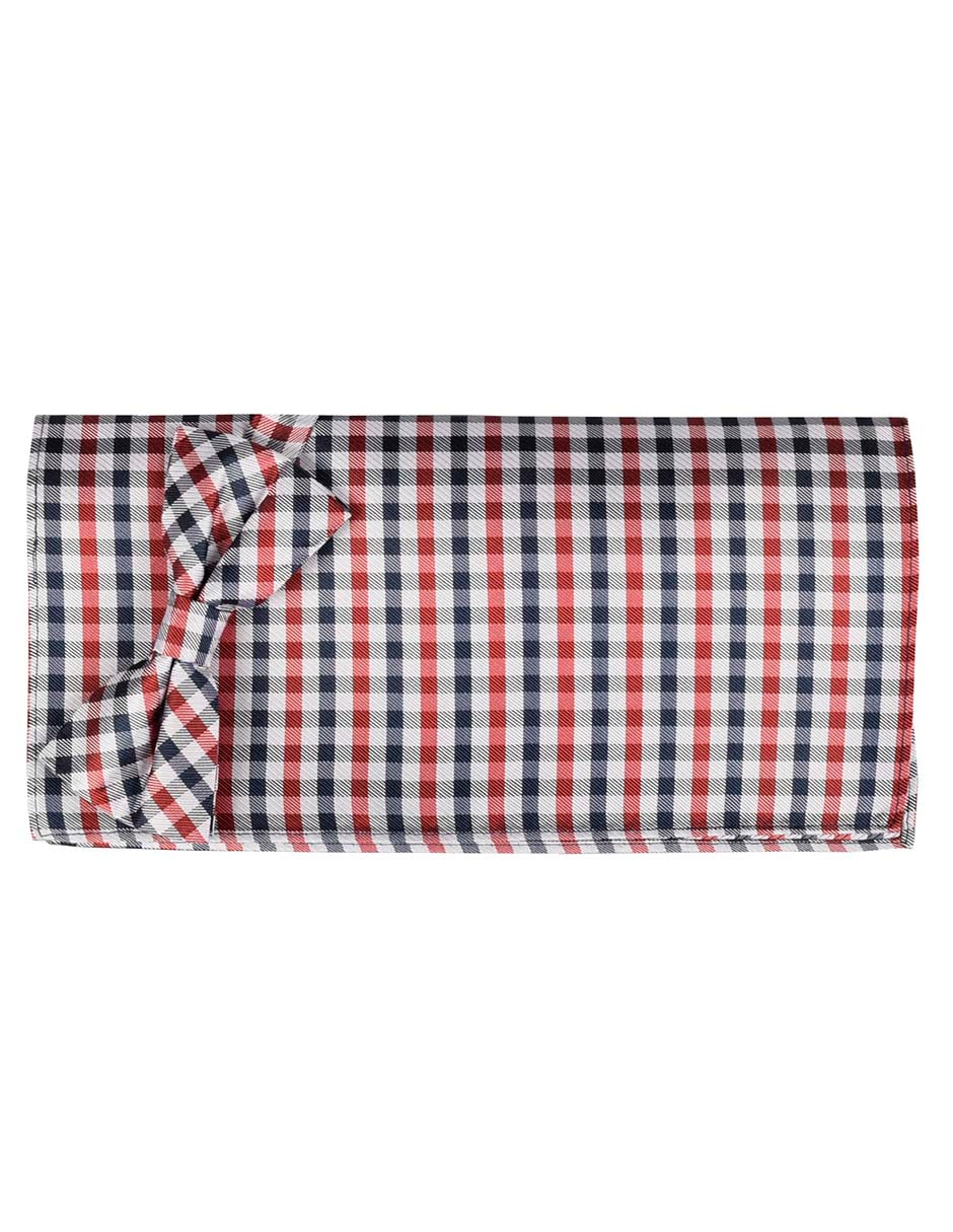 Set de moño y pañuelo de seda