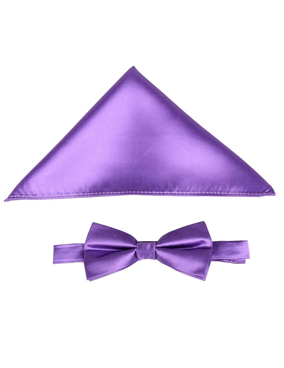Set de moño y pañuelo de seda 1