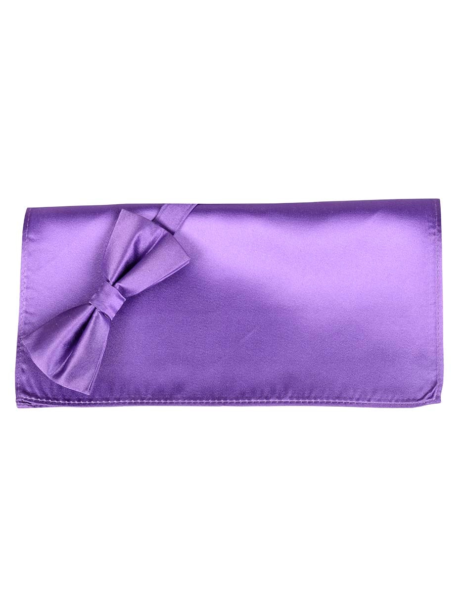 Set de moño y pañuelo de seda