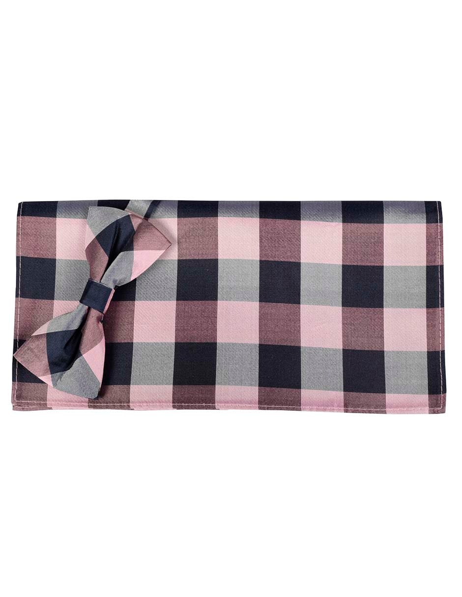 Set de moño y pañuelo Jbe de seda