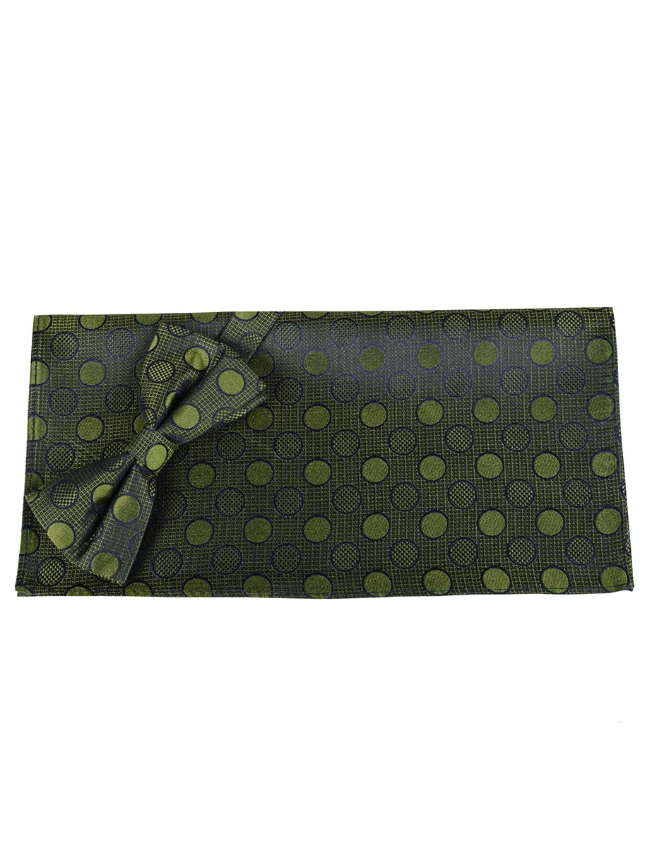 Set de moño y pañuelo JBE de seda