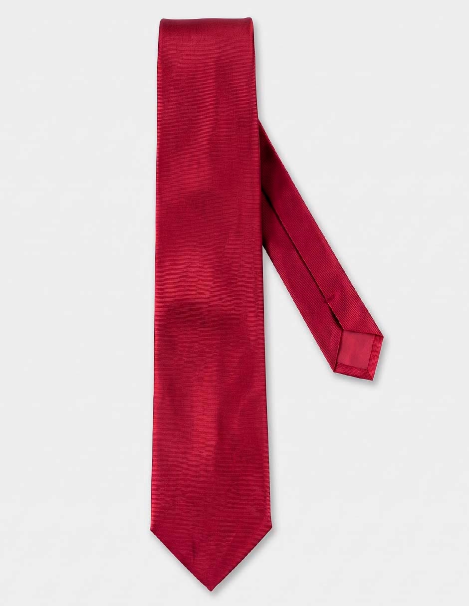 Corbata regular de seda para hombre