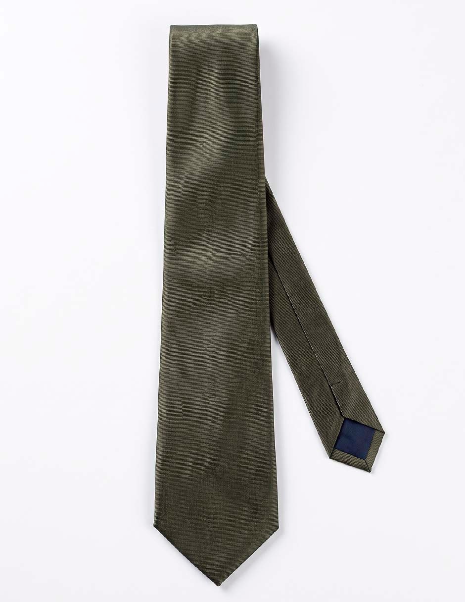 Corbata regular de seda para hombre