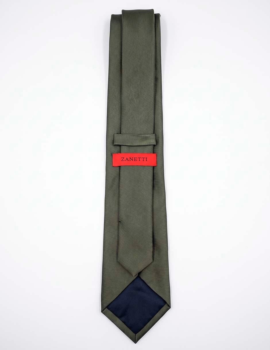 Corbata regular de seda para hombre 2