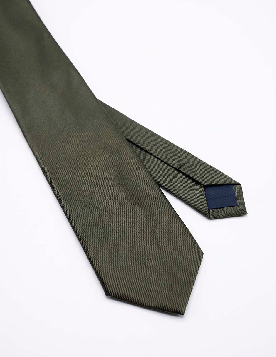 Corbata regular de seda para hombre 3