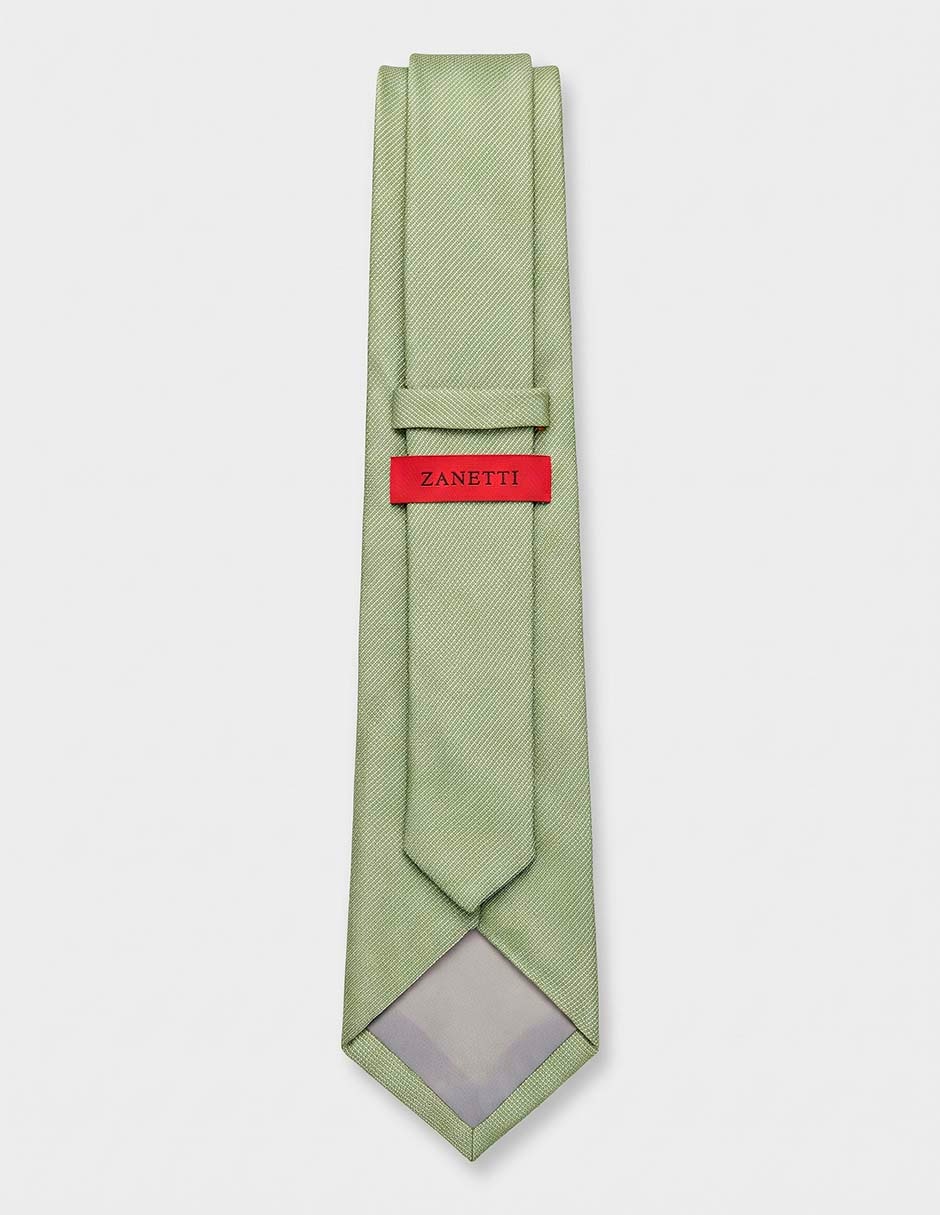 Corbata slim de seda para hombre