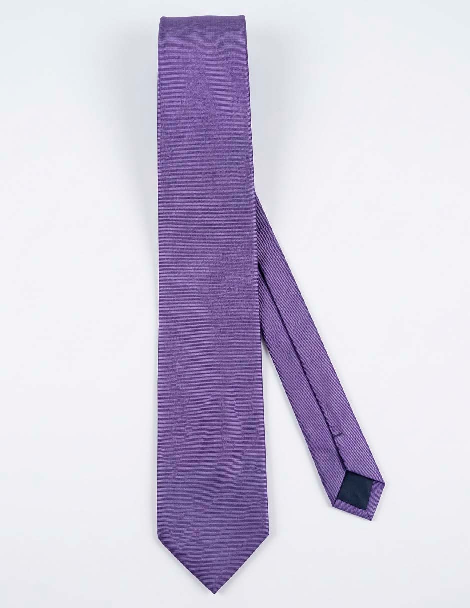 Corbata slim de seda para hombre