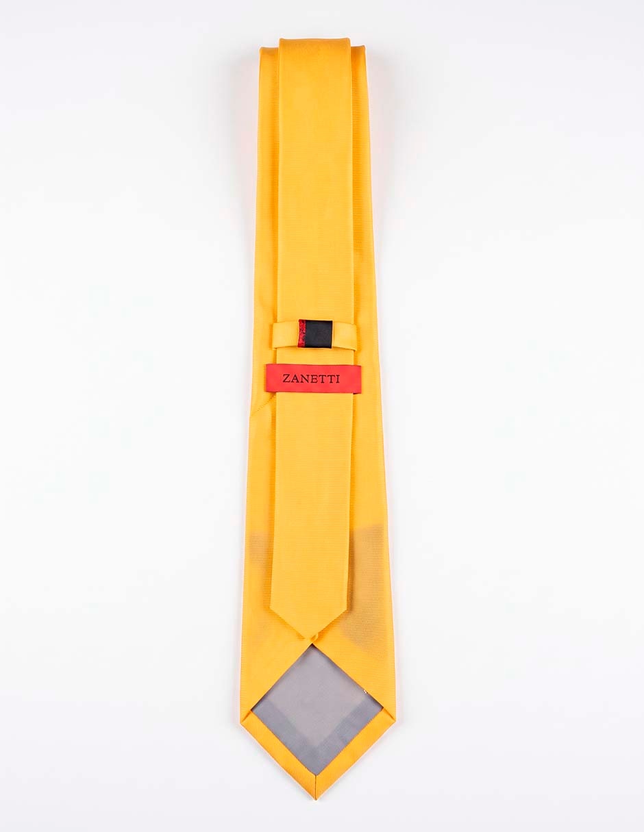 Corbata regular de seda para hombre