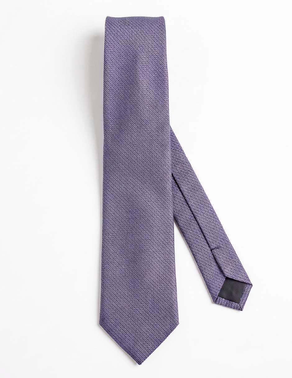 Corbata regular de seda para hombre