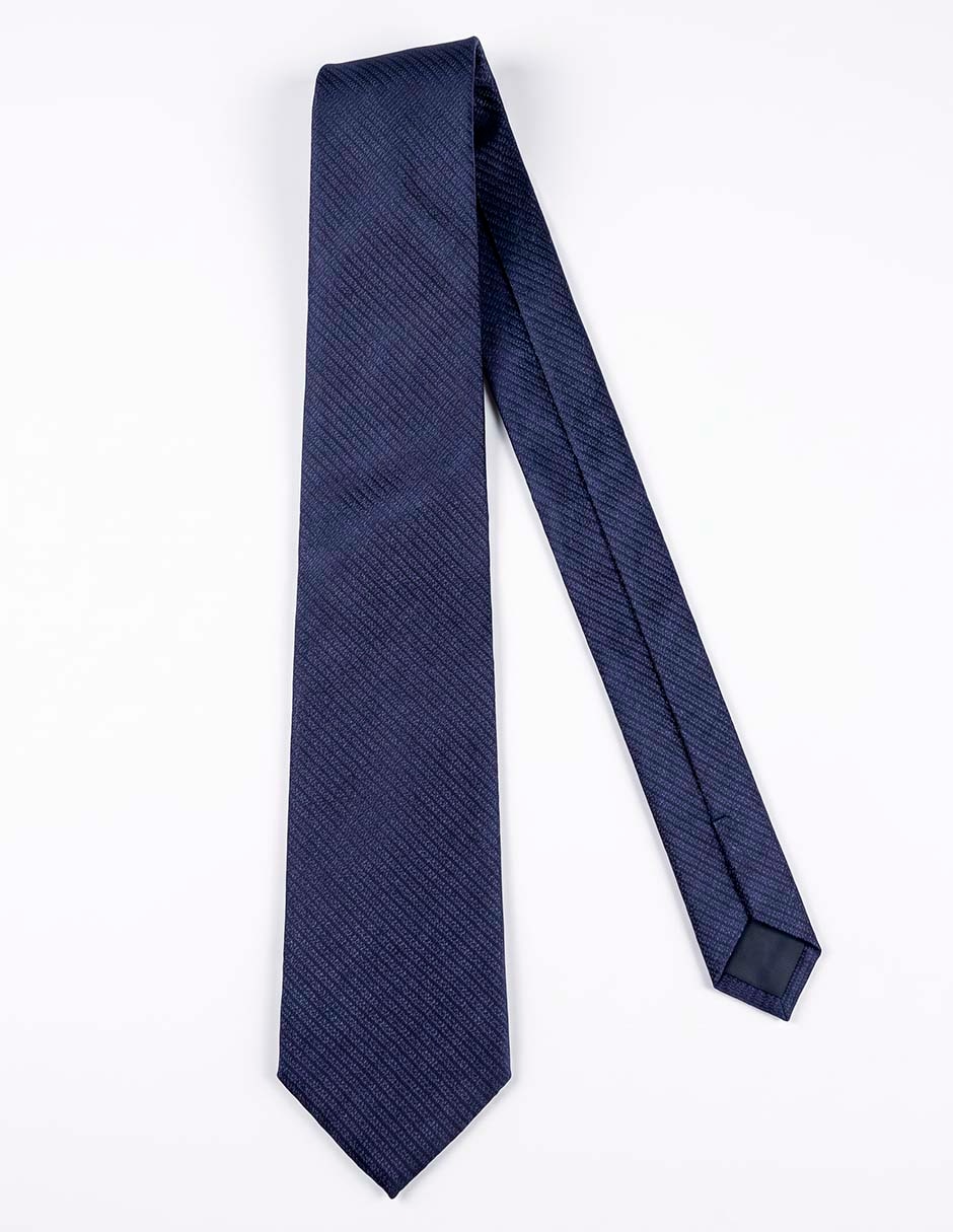 Corbata slim (4-6 cm) de seda estampado jacquard para hombre