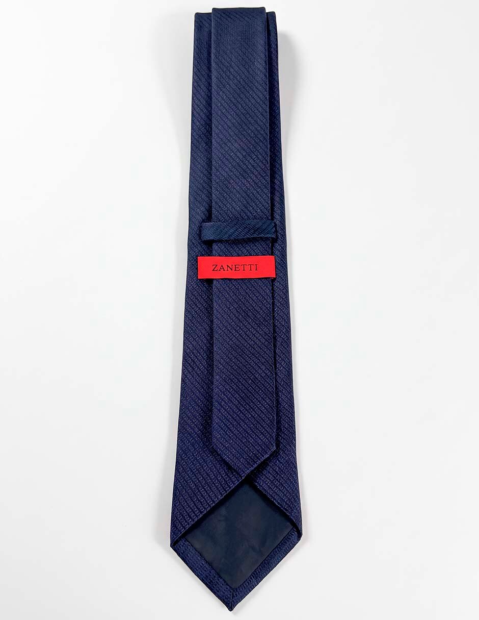 Corbata slim (4-6 cm) de seda estampado jacquard para hombre 2