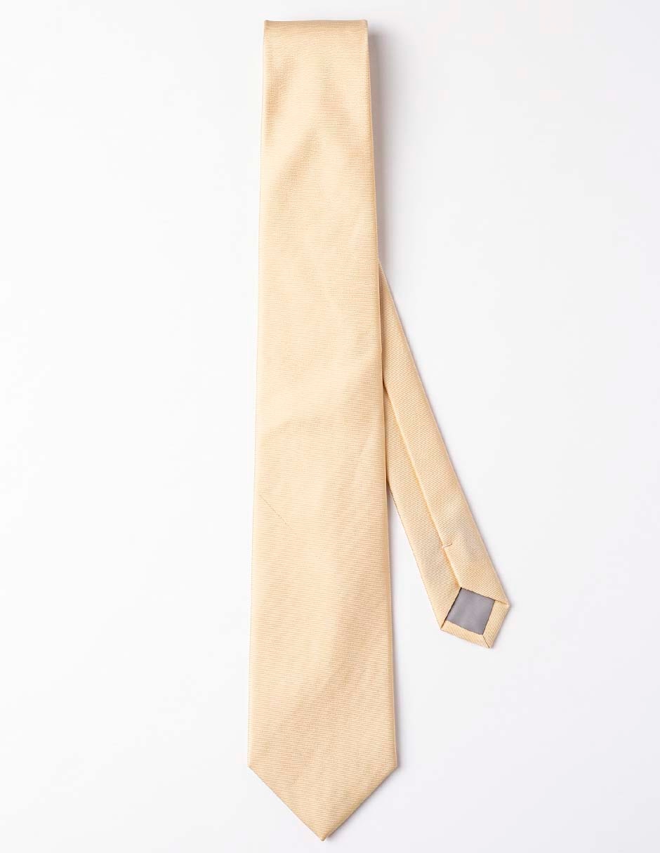 Corbata regular de seda estampado a rayas para hombre