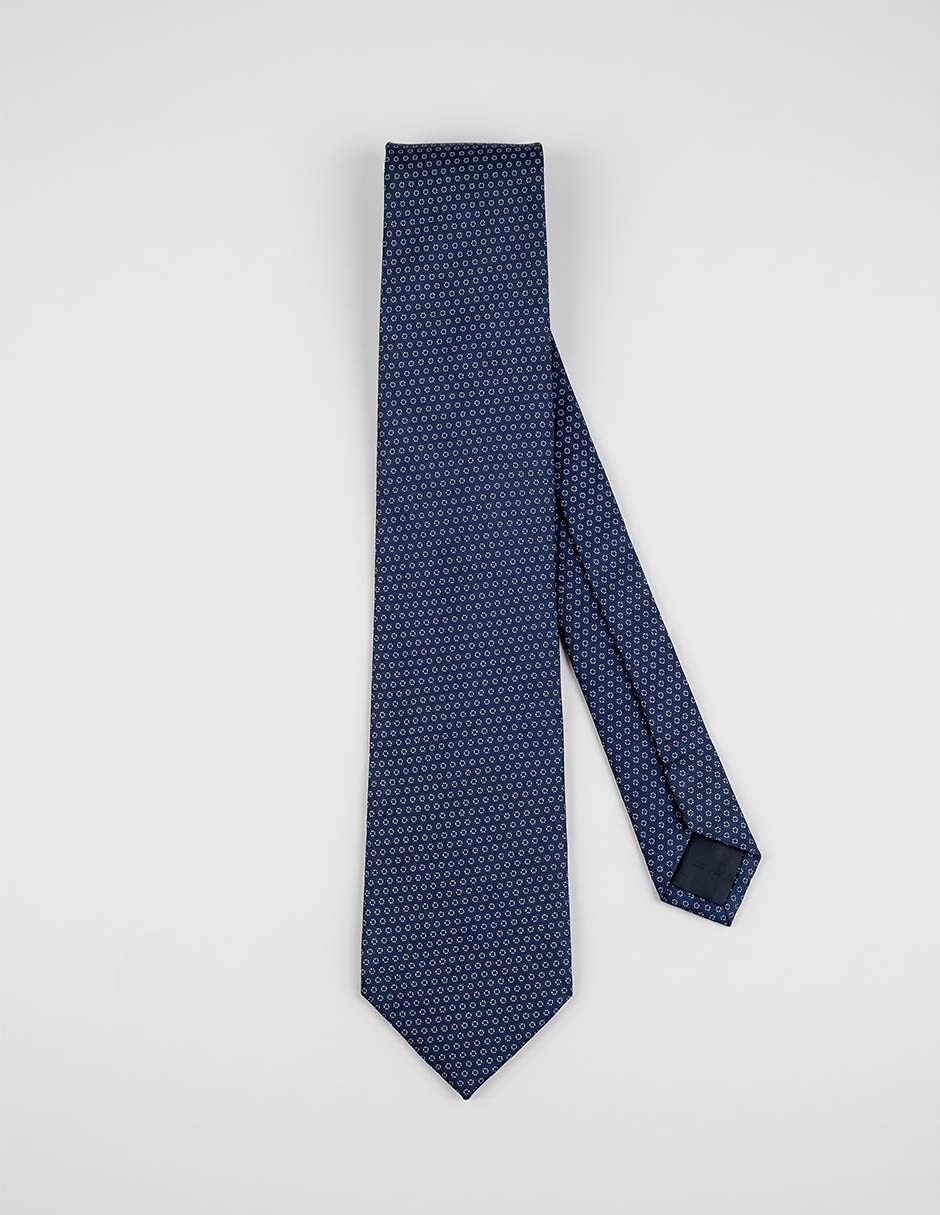 Corbata slim de seda para hombre