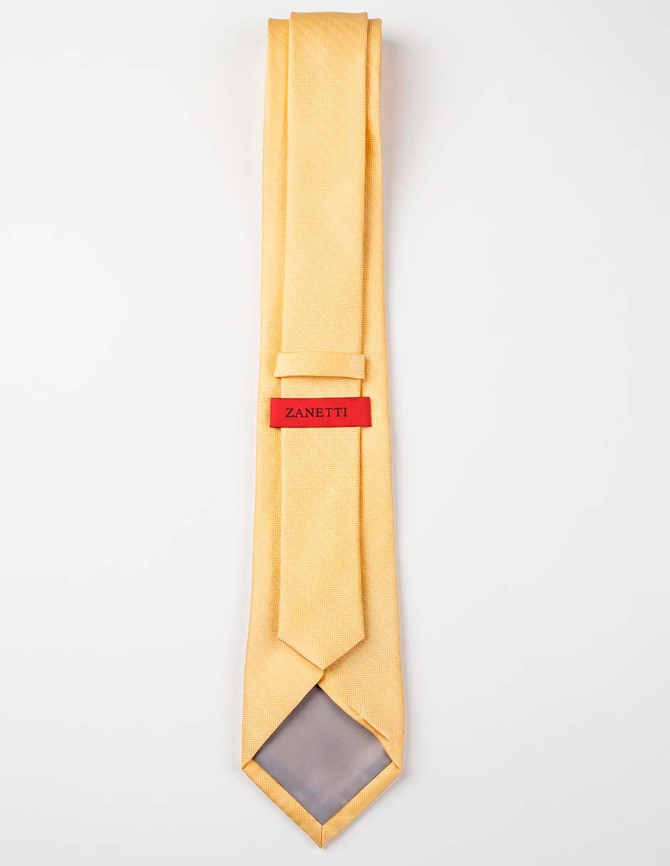 Corbata regular de seda para hombre
