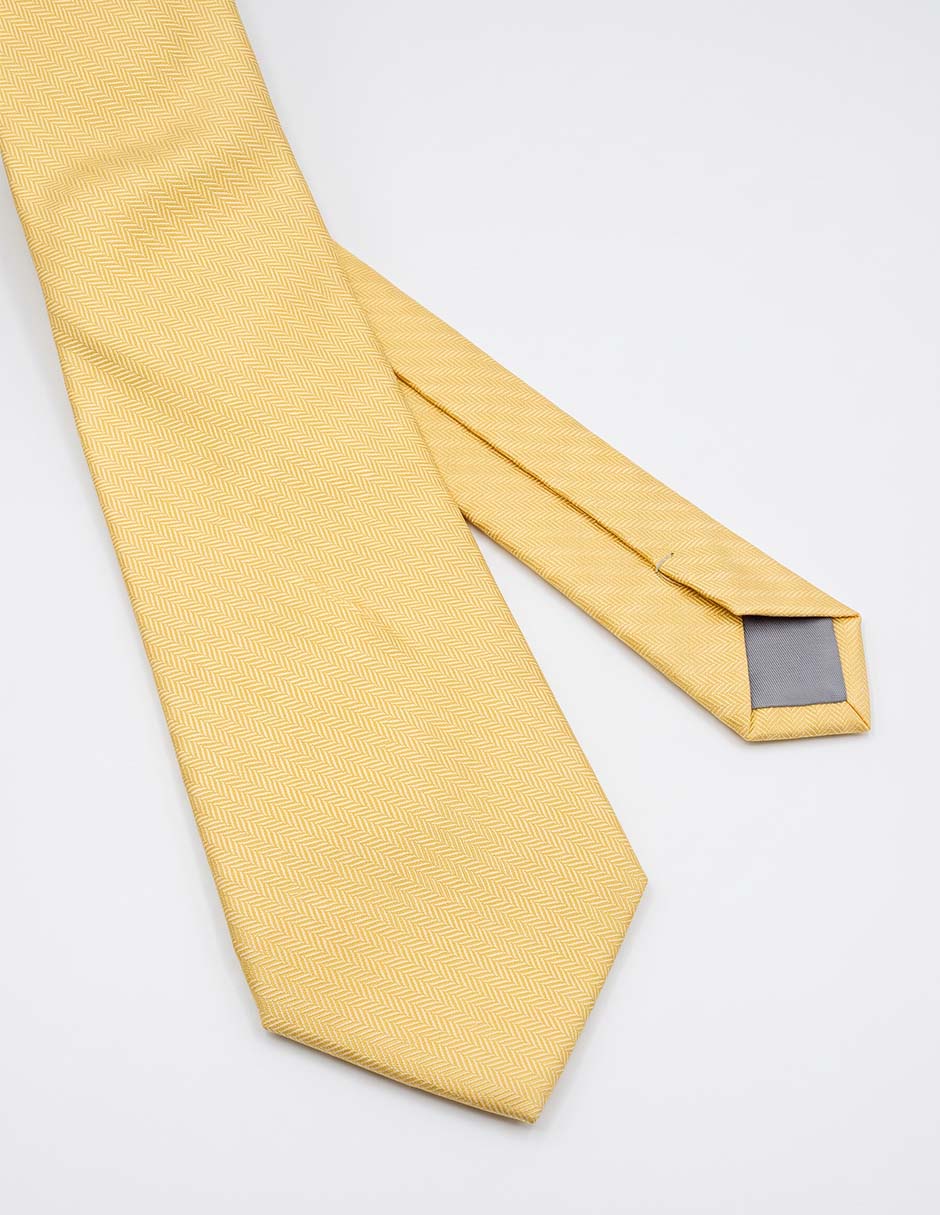 Corbata regular de seda para hombre