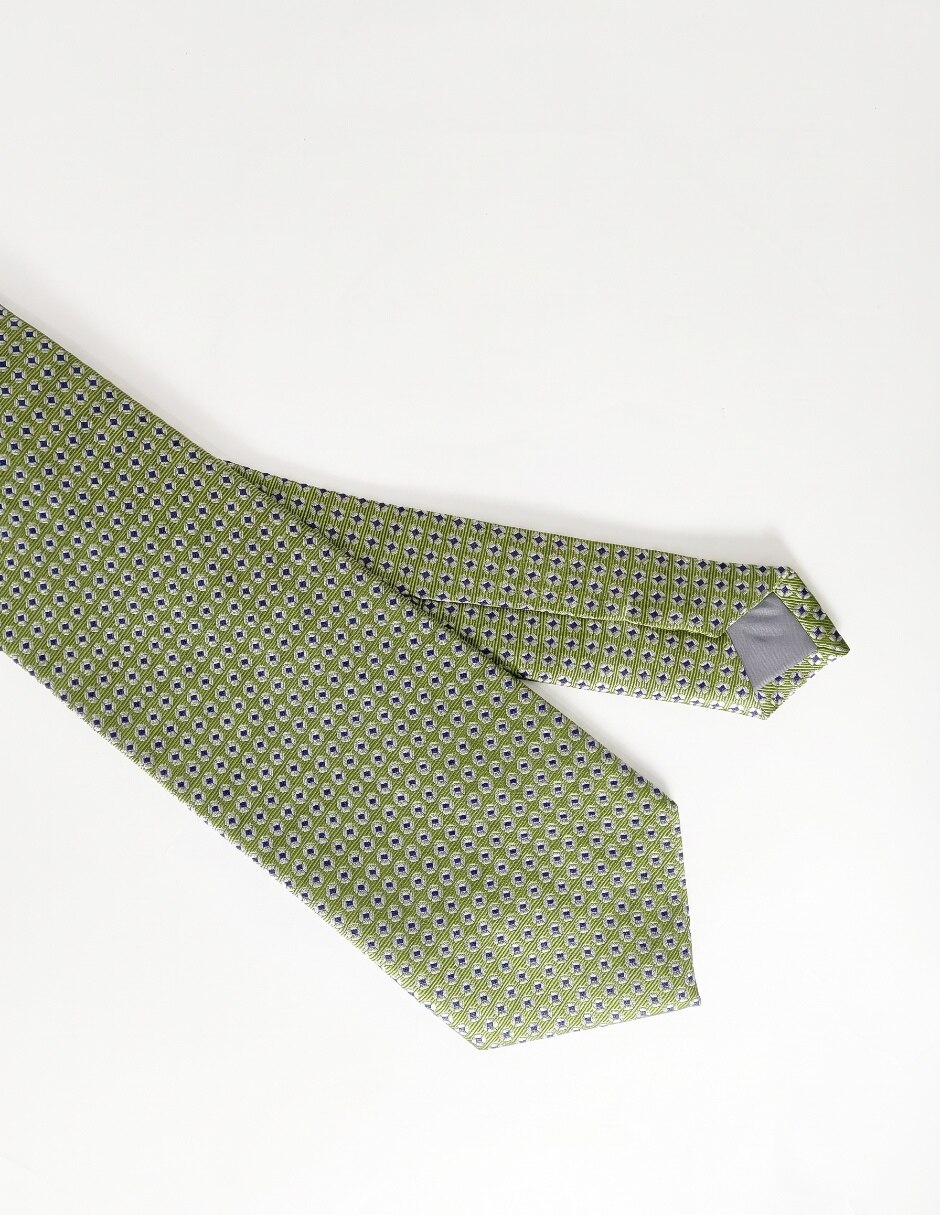 Corbata slim (4-6 cm) de seda estampado floral para hombre 3