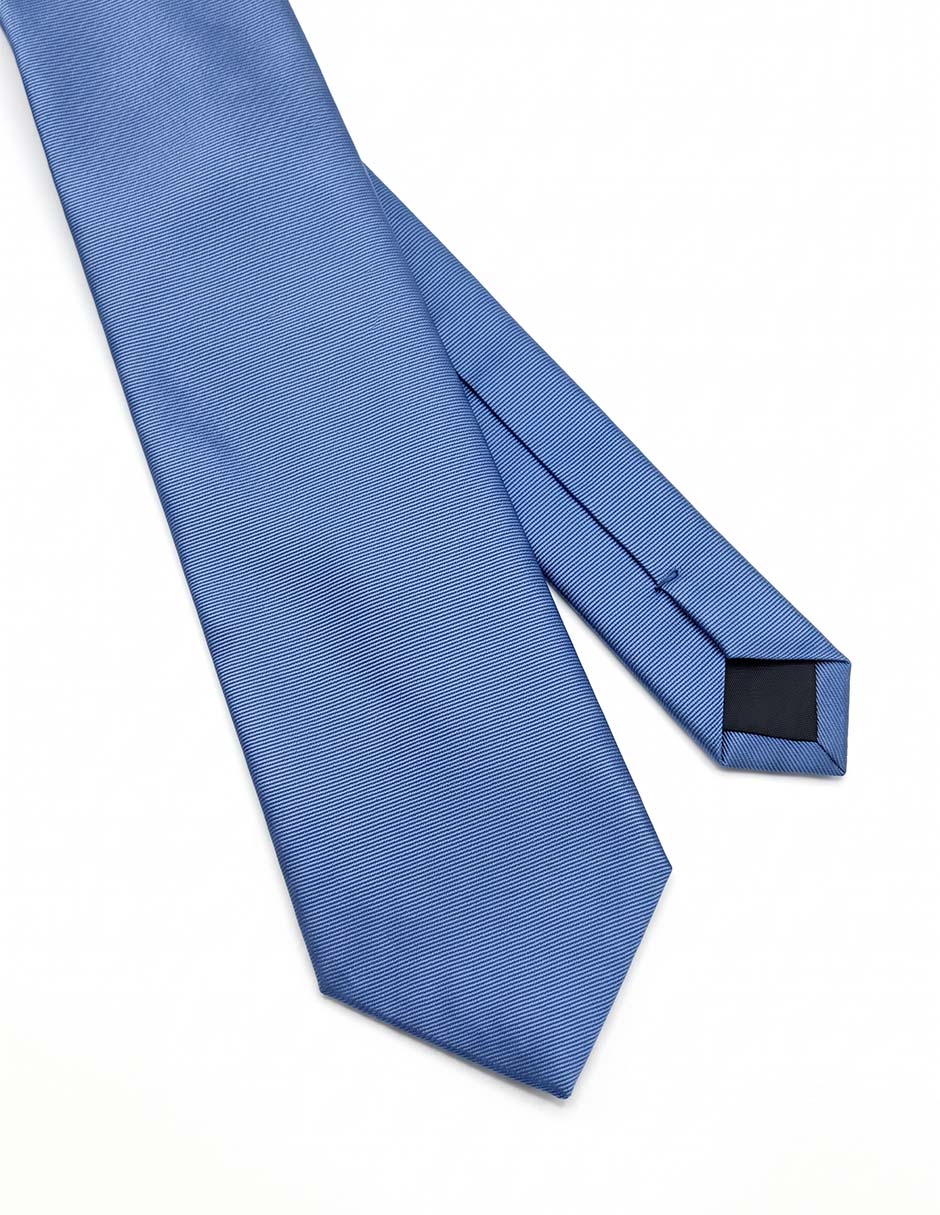 Corbata slim de seda para hombre