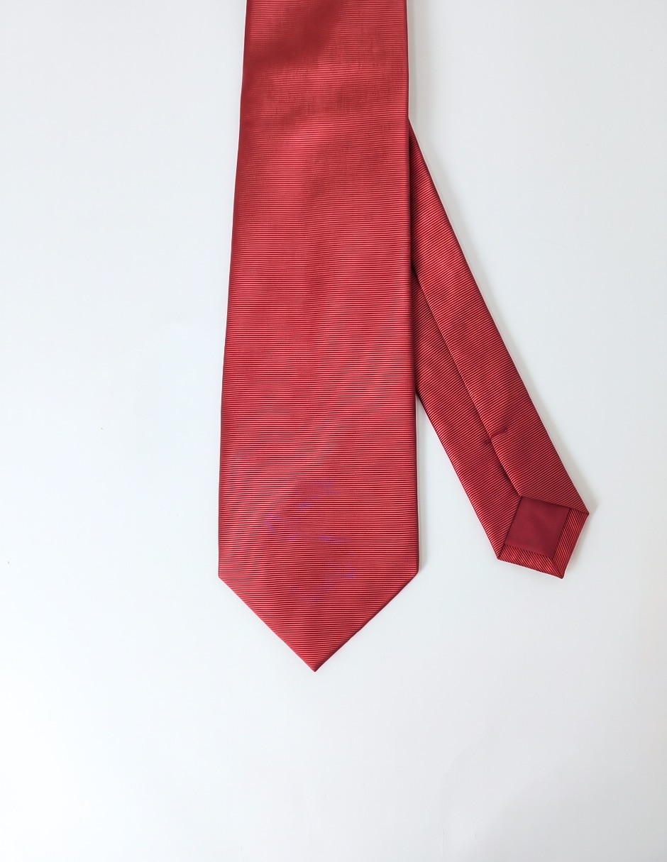 Corbata slim (4-6 cm) de seda estampado liso para hombre Corbata slim (4-6 cm) de seda estampado liso para hombre