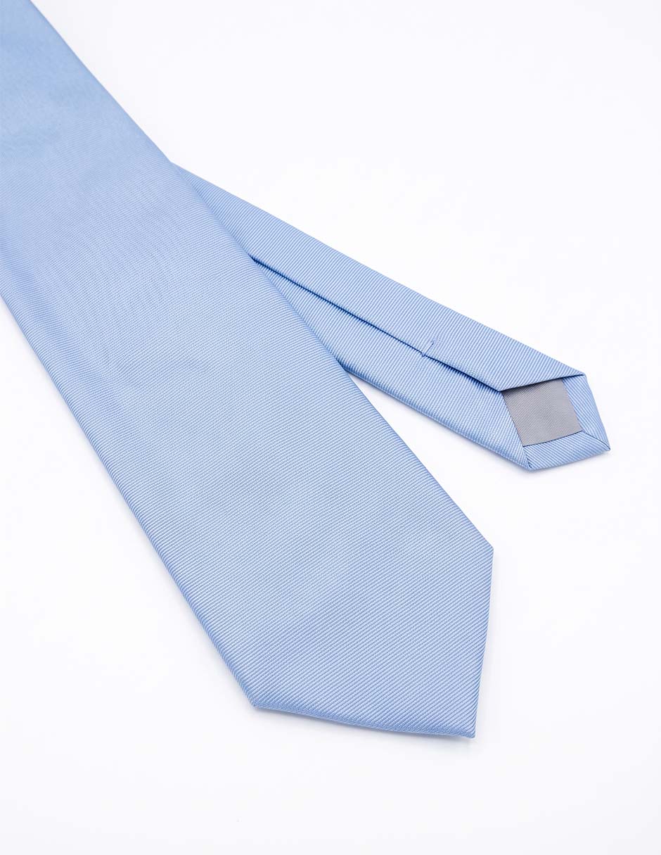 Corbata slim de seda estampado a rayas para hombre