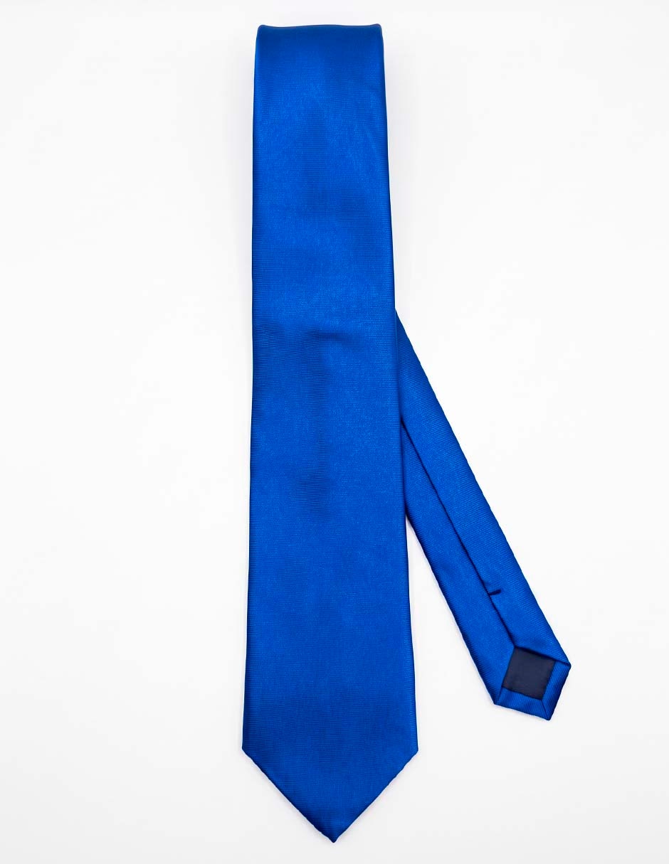 Corbata slim de seda para hombre