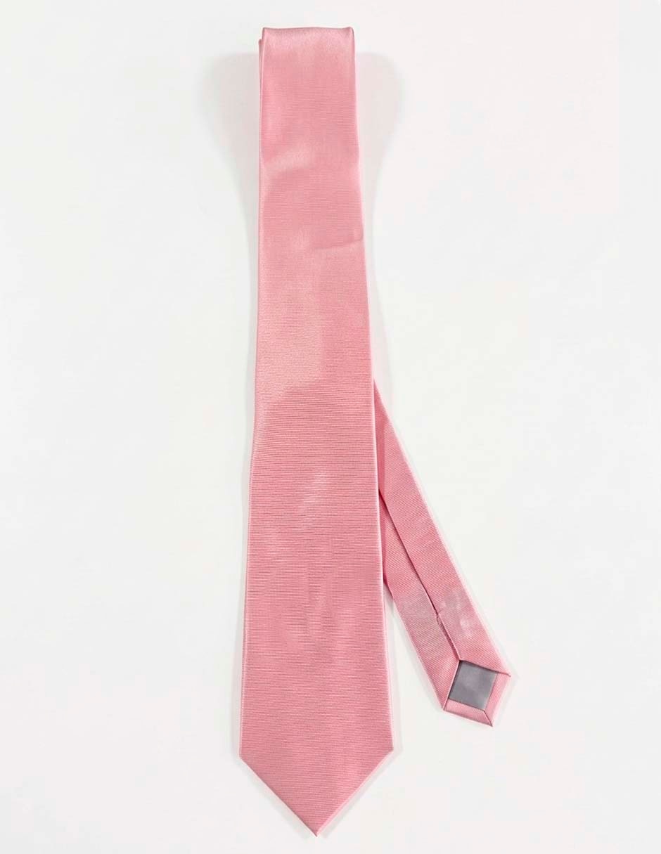 Corbata slim de seda para hombre