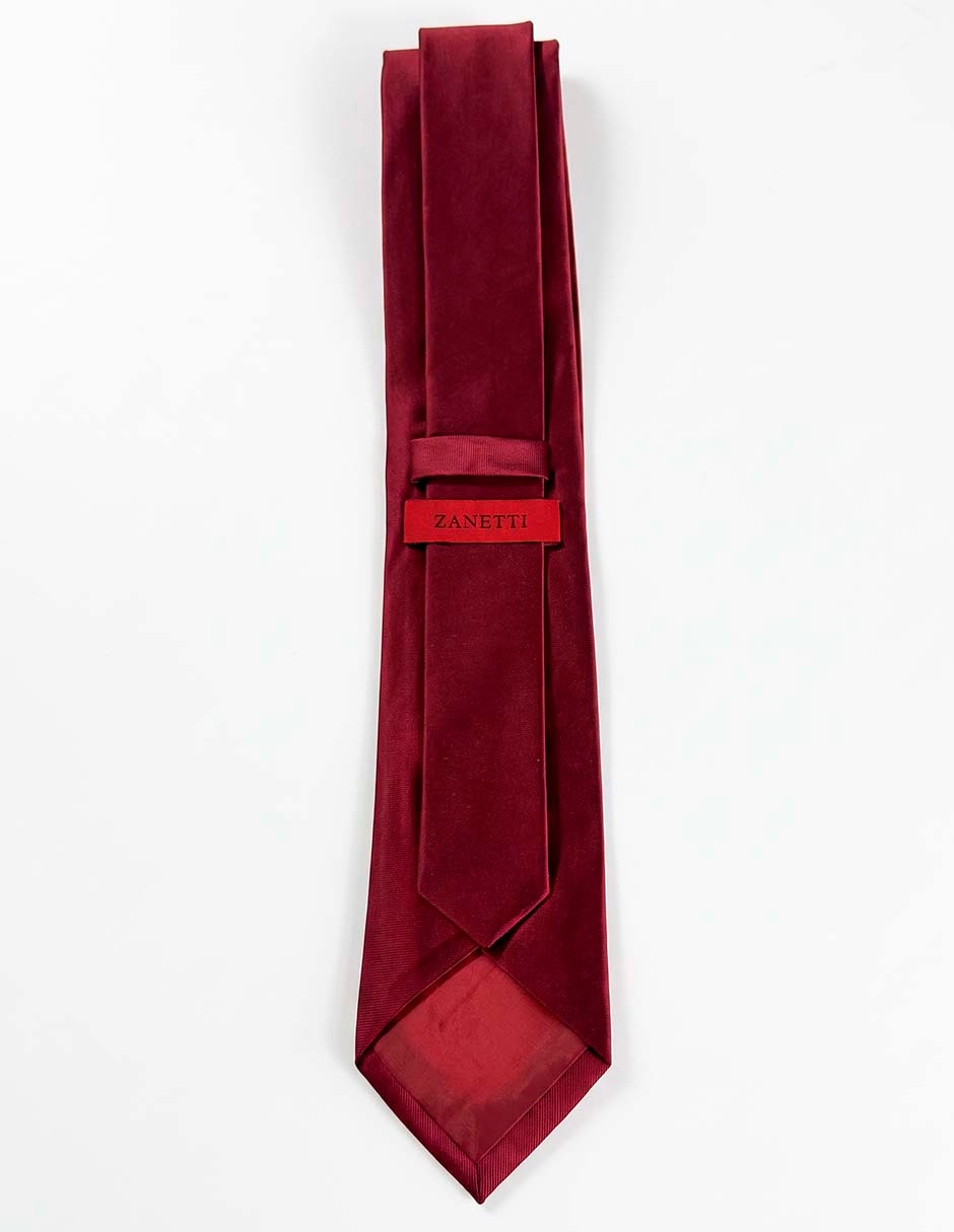 Corbata slim de seda estampado a rayas para hombre 3