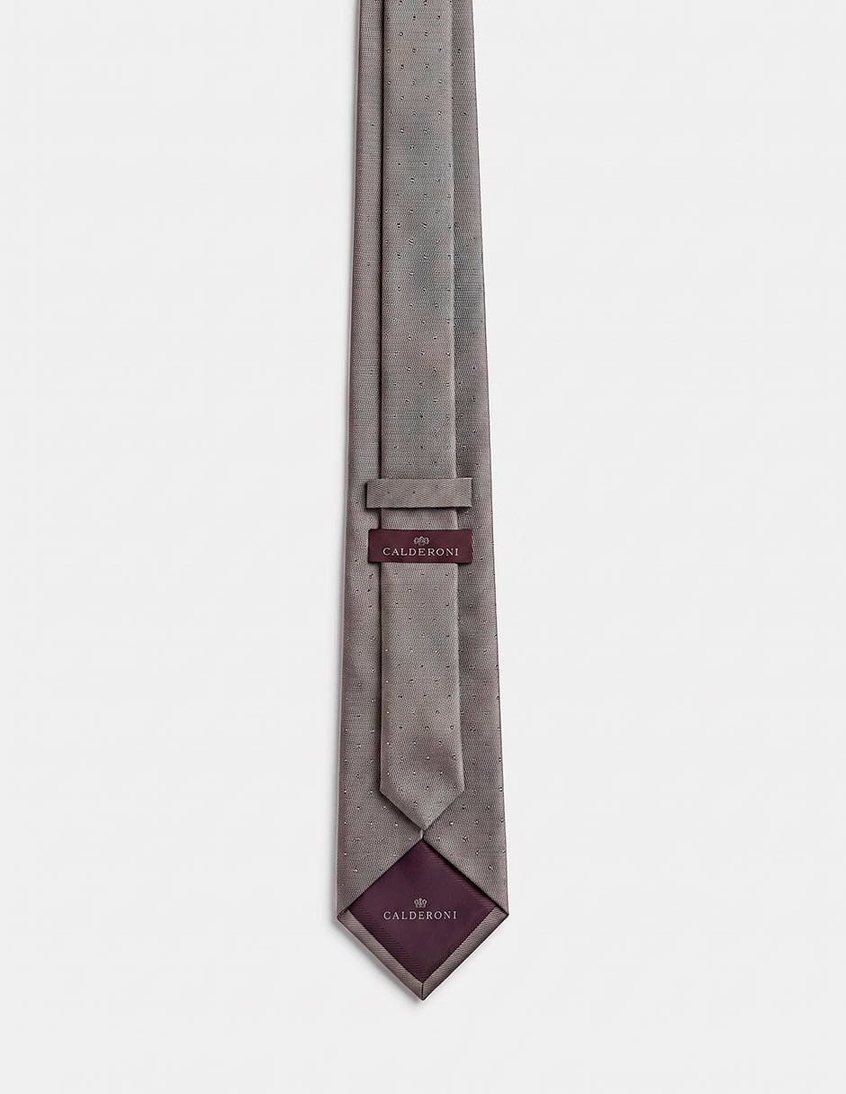Corbata regular de seda para hombre 2