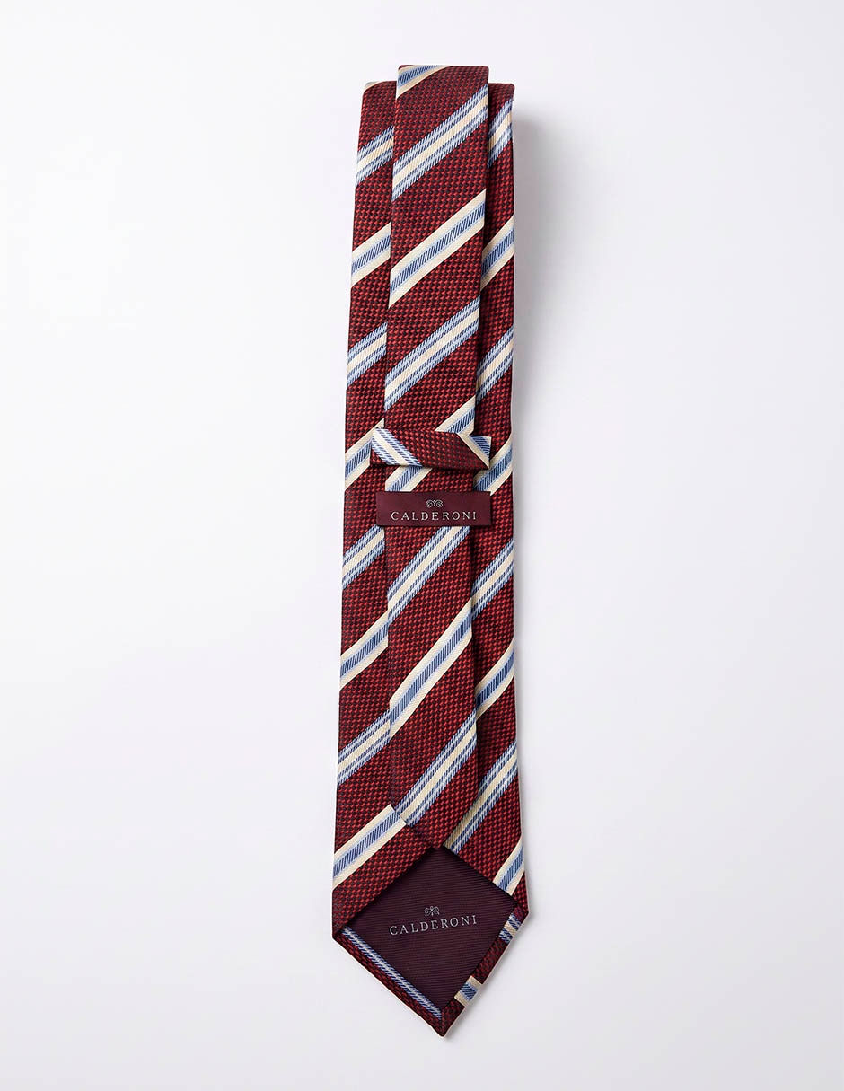 Corbata regular de seda para hombre 2