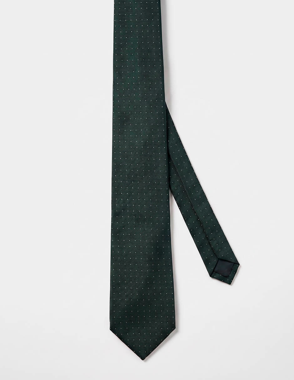Corbata calderoni regular de seda para hombre