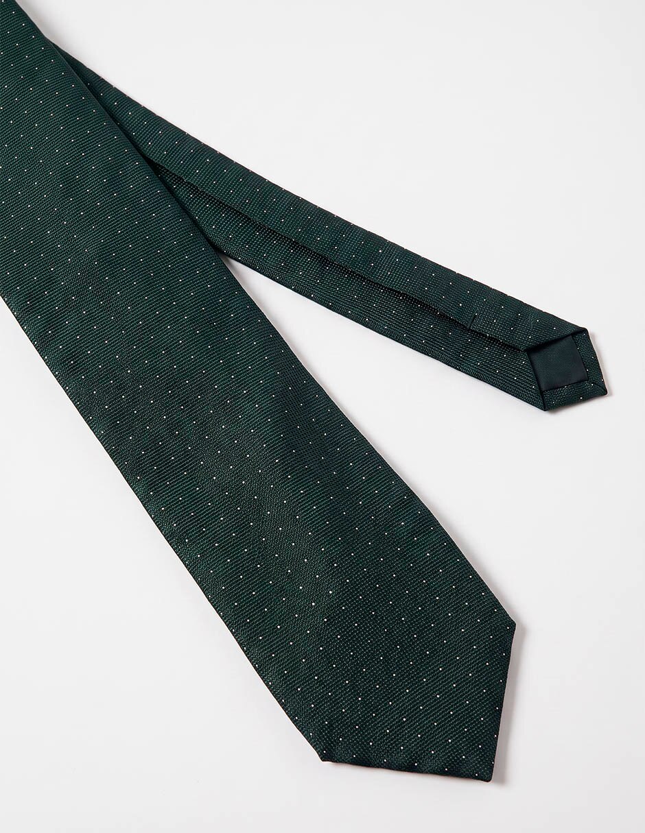 Corbata calderoni regular de seda para hombre
