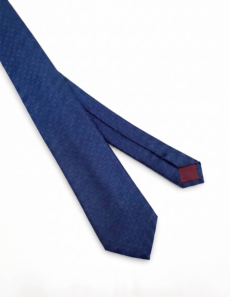 Corbata calderoni regular de seda para hombre