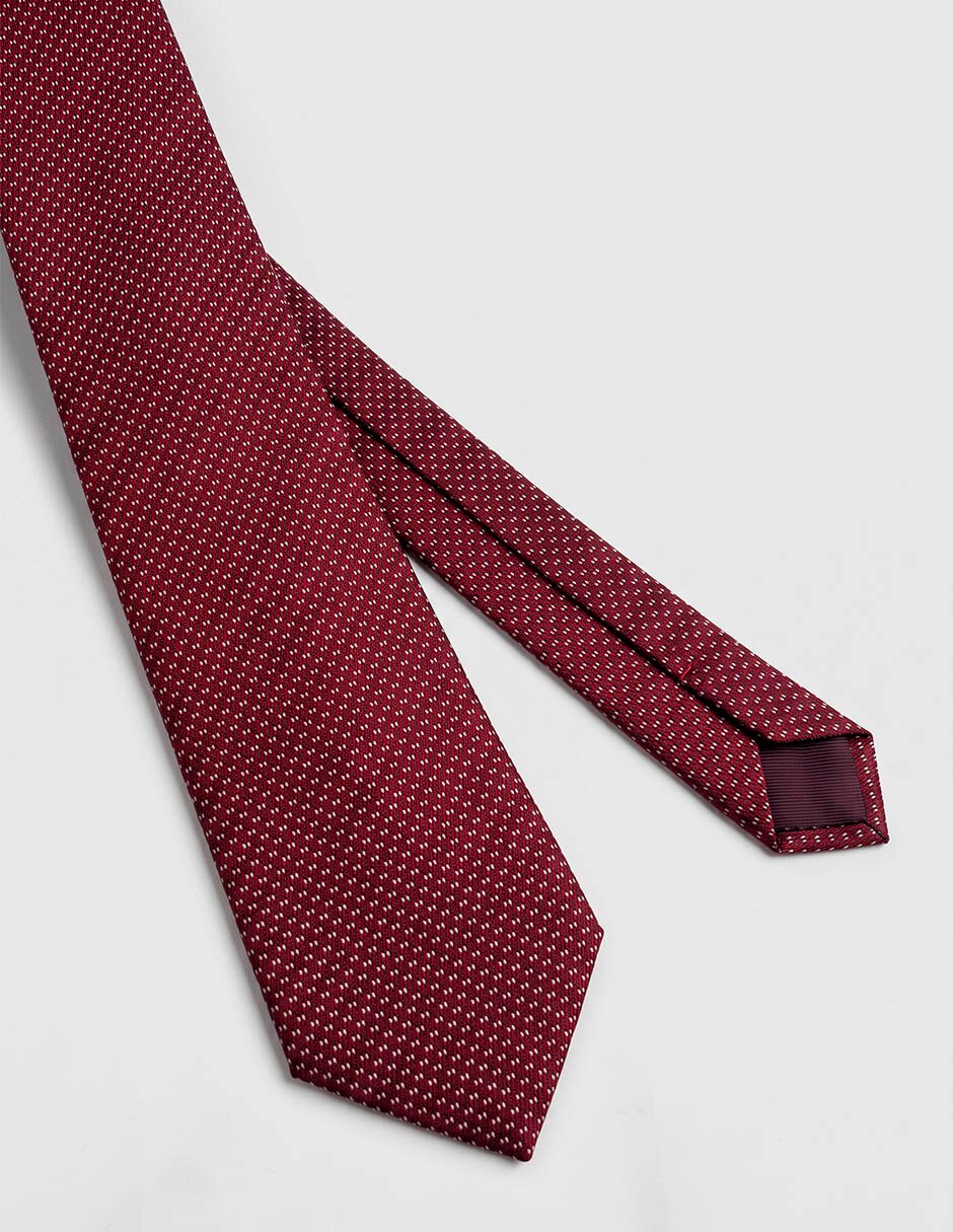 Corbata calderoni regular de seda para hombre