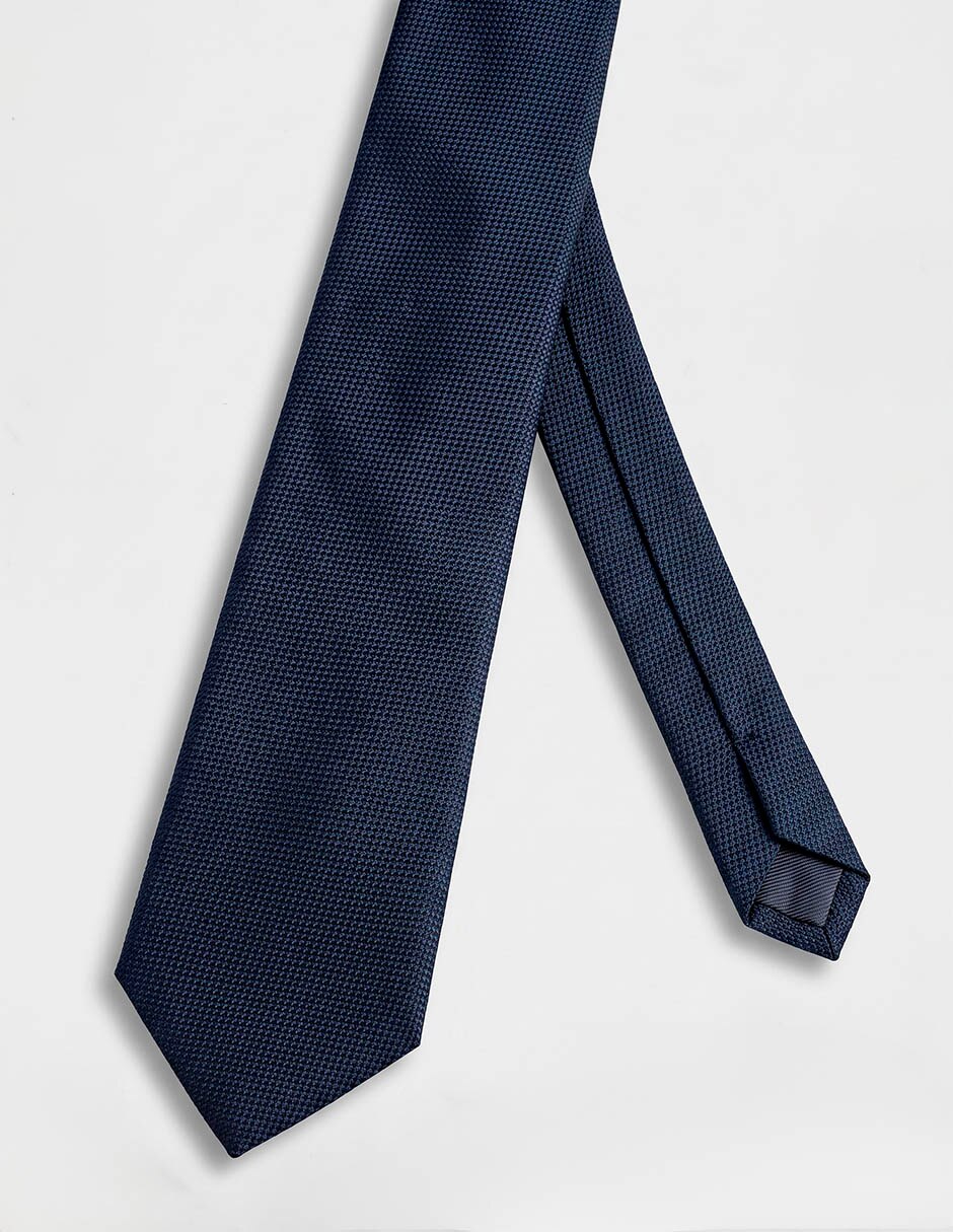 Corbata calderoni regular de seda para hombre