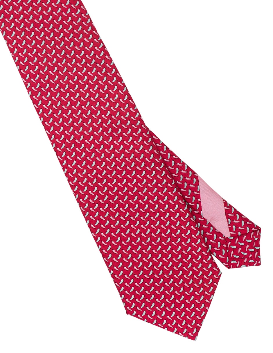 Corbata P Covalin regular de seda para hombre