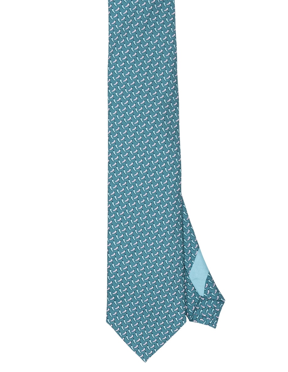 Corbata P Covalin regular de seda para hombre