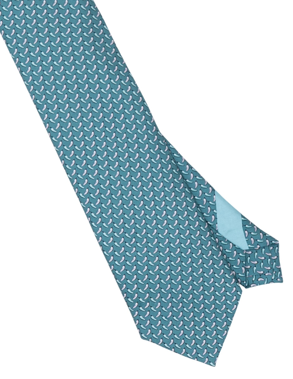 Corbata P Covalin regular de seda para hombre
