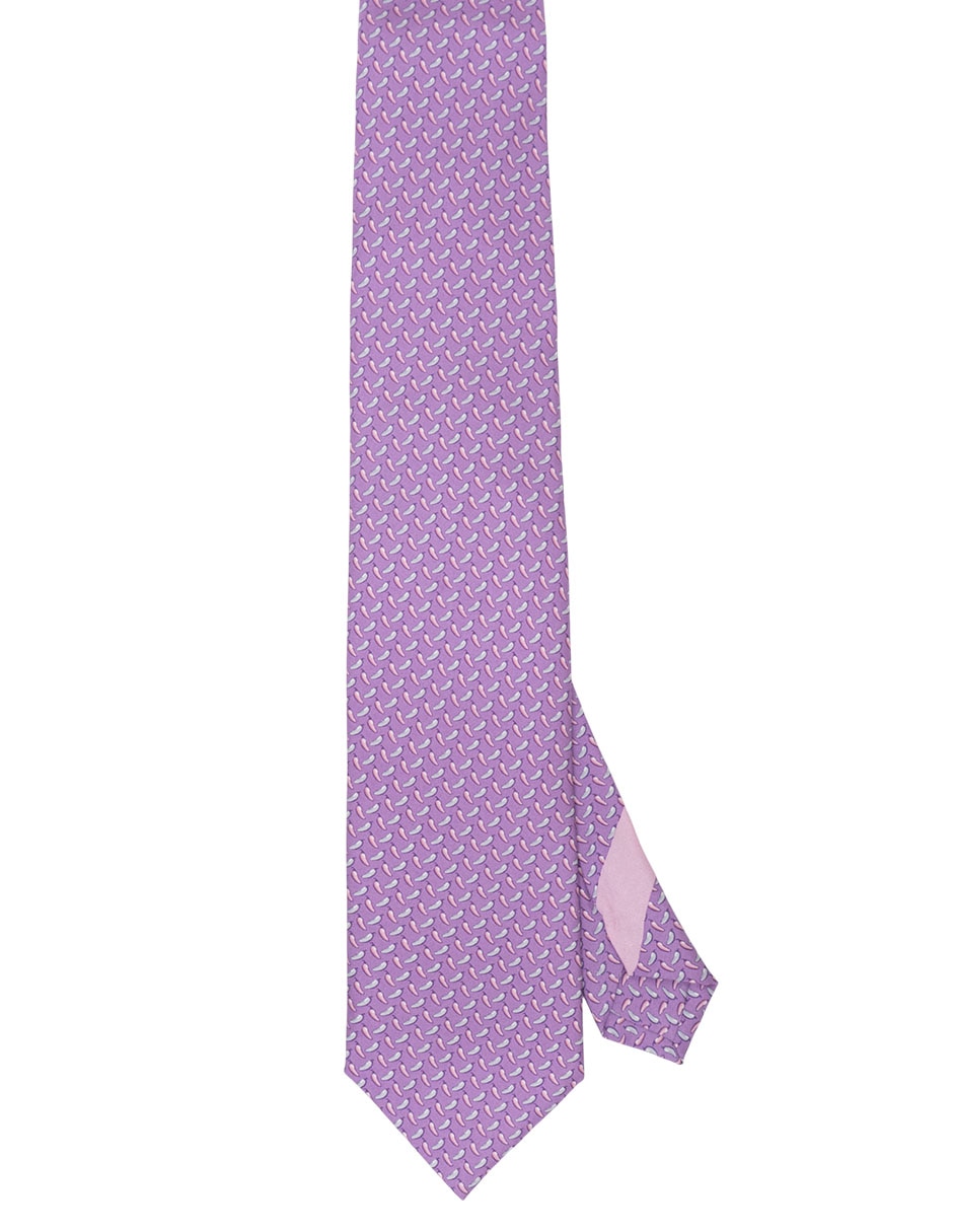 Corbata P Covalin regular de seda para hombre