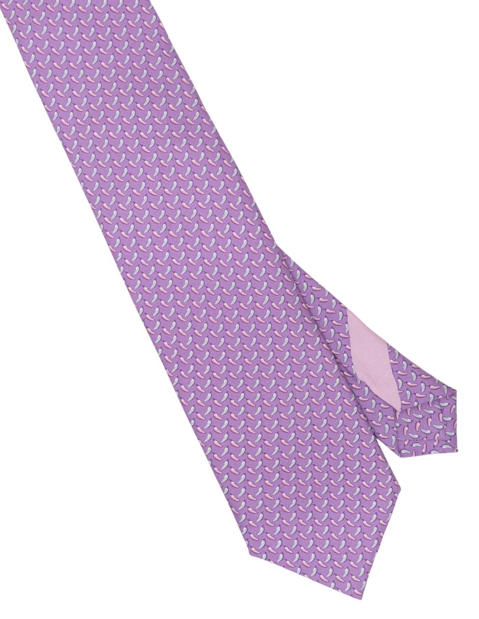 Corbata P Covalin regular de seda para hombre