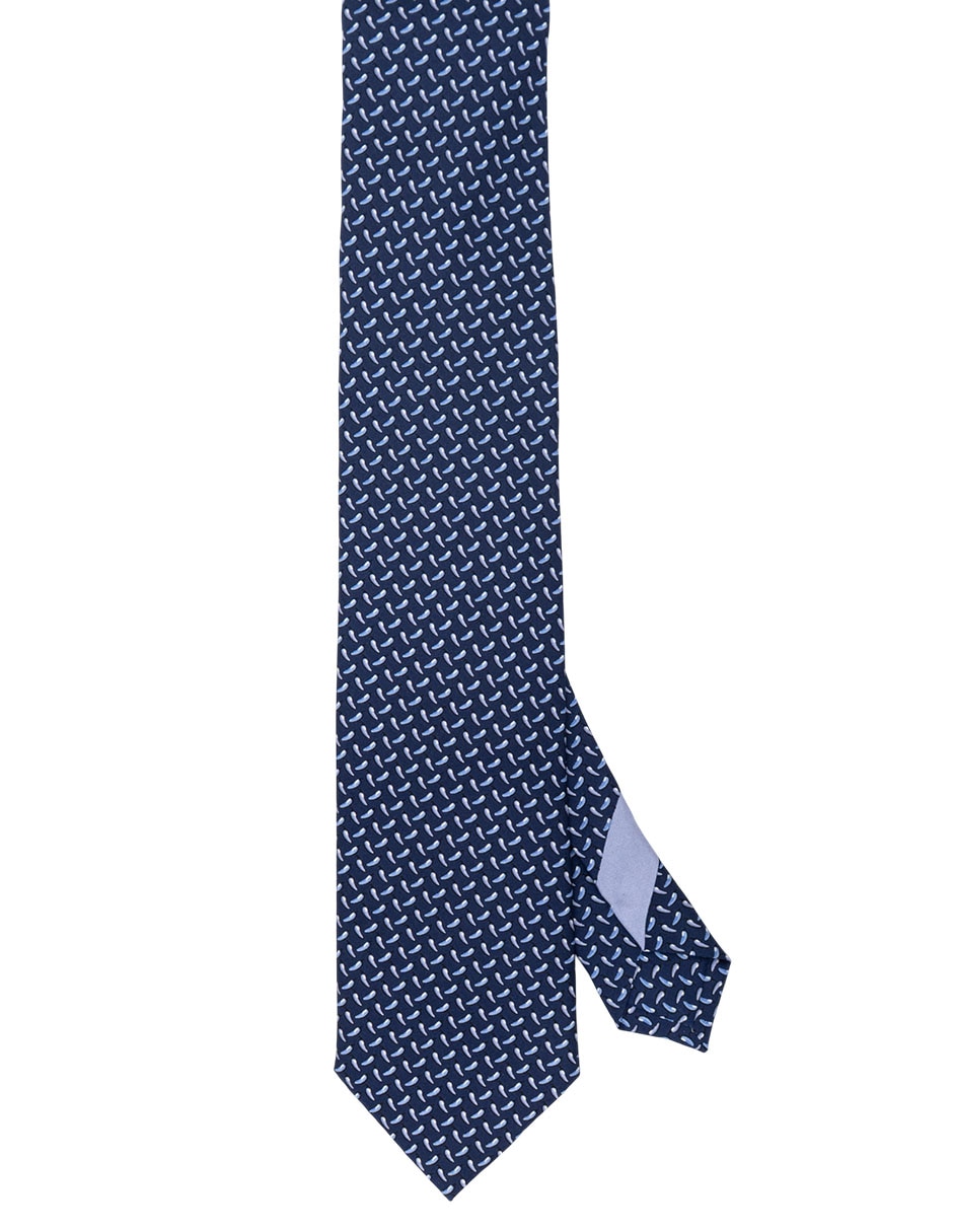 Corbata regular de seda para hombre 1
