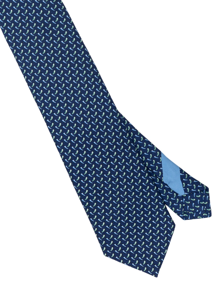 Corbata regular de seda para hombre 3