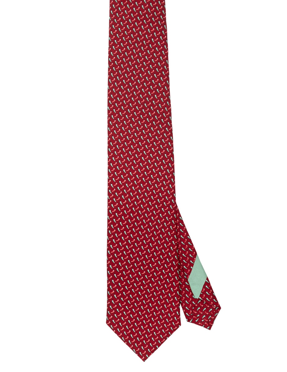 Corbata P Covalin regular de seda para hombre