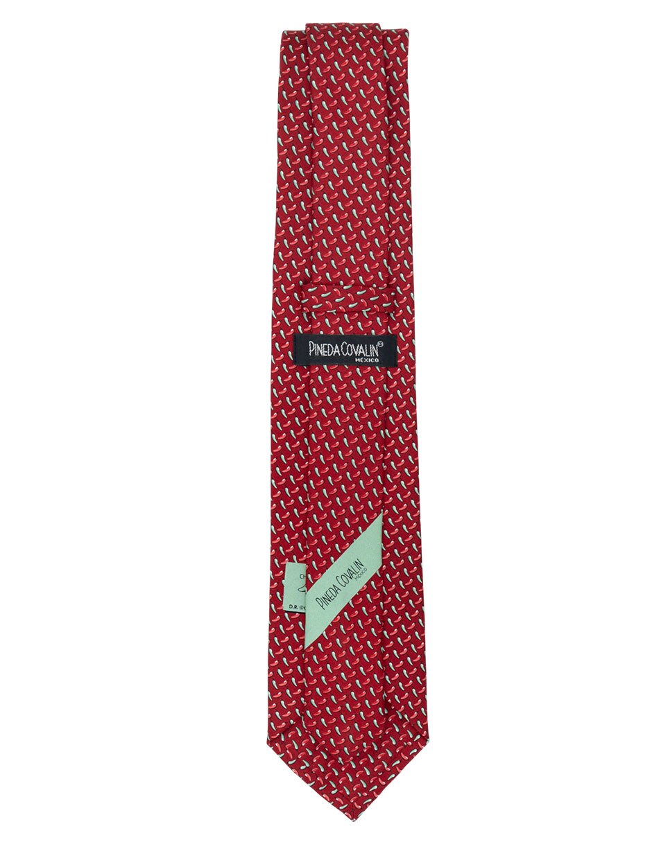 Corbata P Covalin regular de seda para hombre