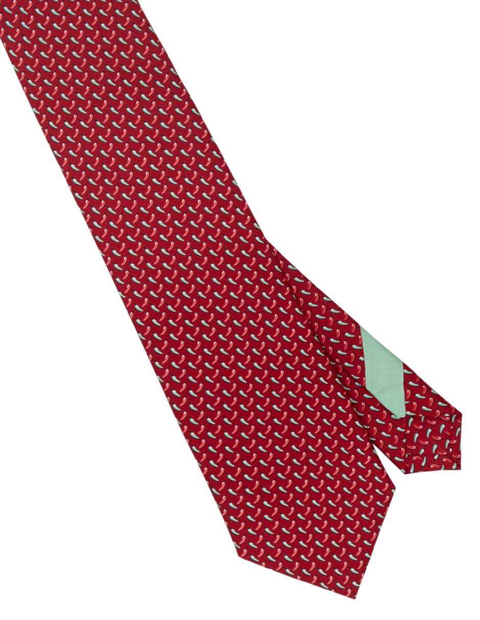 Corbata P Covalin regular de seda para hombre