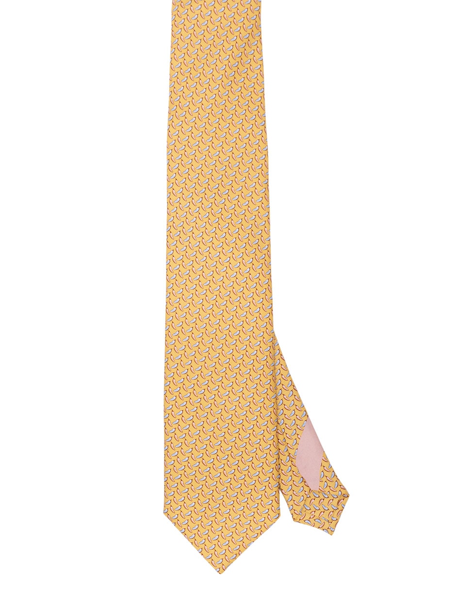 Corbata P Covalin regular de seda para hombre