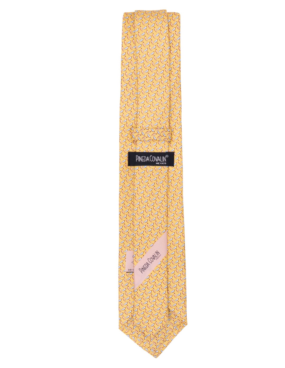 Corbata P Covalin regular de seda para hombre