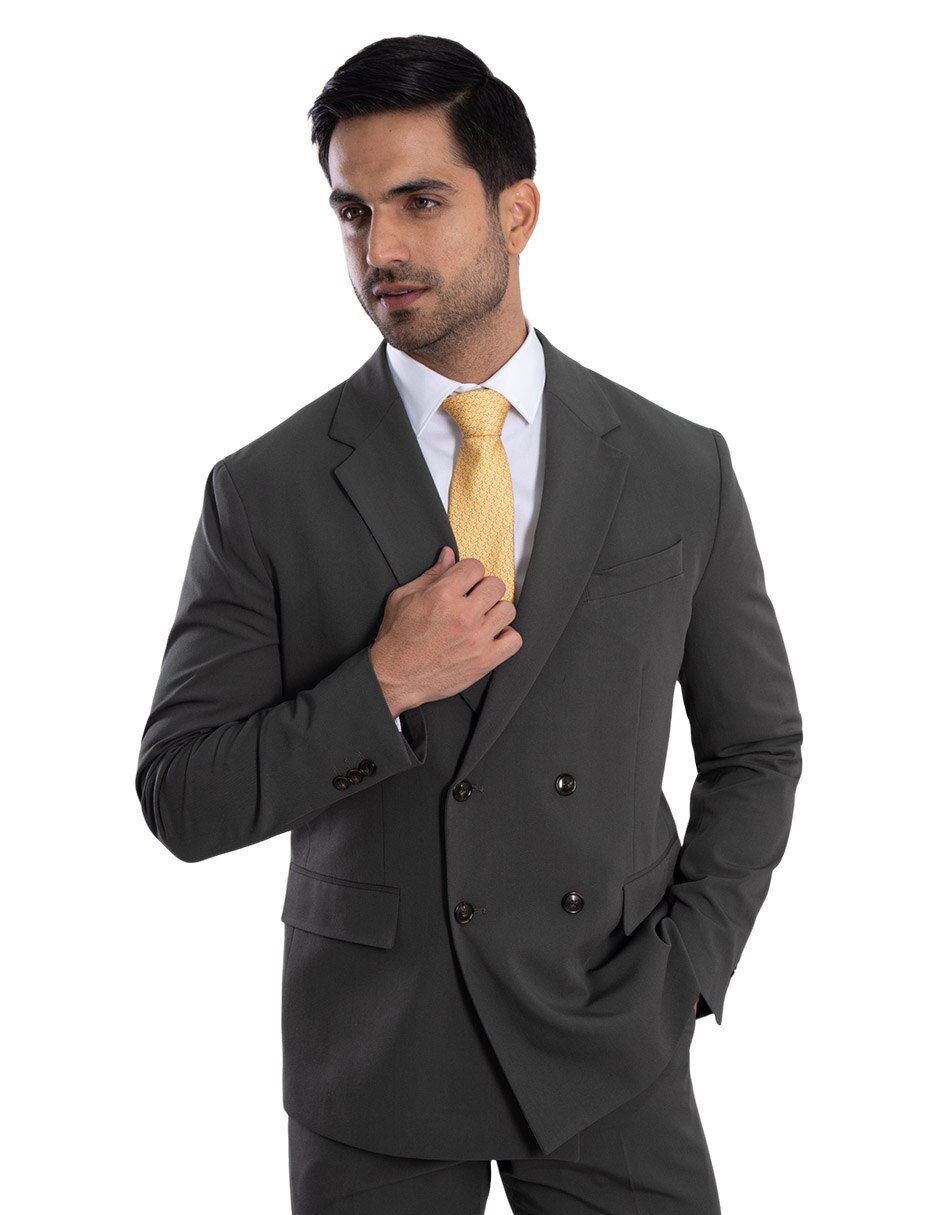Corbata P Covalin regular de seda para hombre